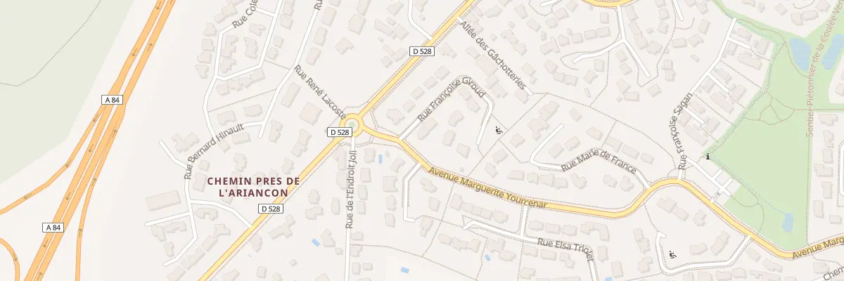 Plan du 2 Rue francoise giroud à Liffré