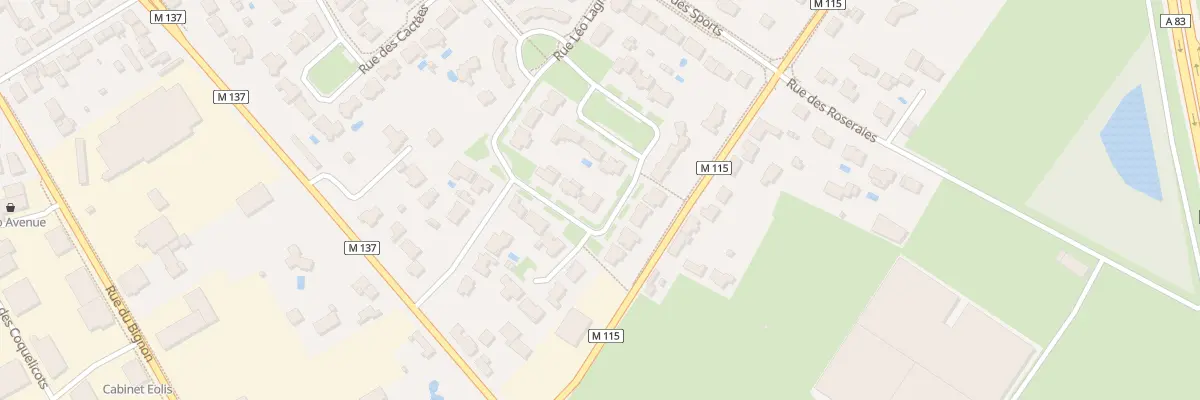 Plan du 5 Rue René Lacoste aux Sorinières