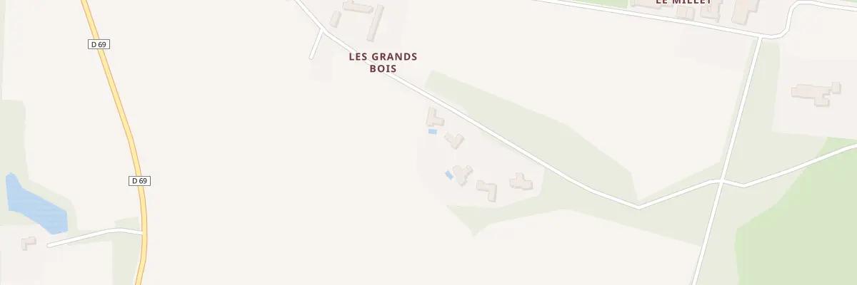 Plan du 24 La Pervenchere à Casson