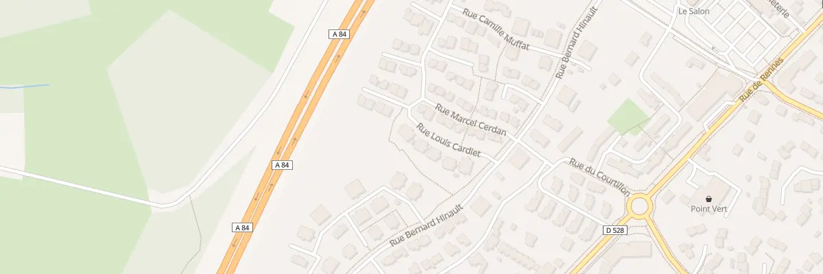 Plan du 11 Rue louis cardiet à Liffré