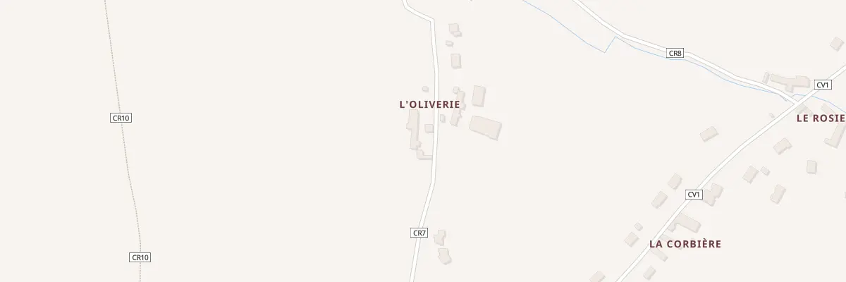 Plan du 8 L’Oliverie à Digosville