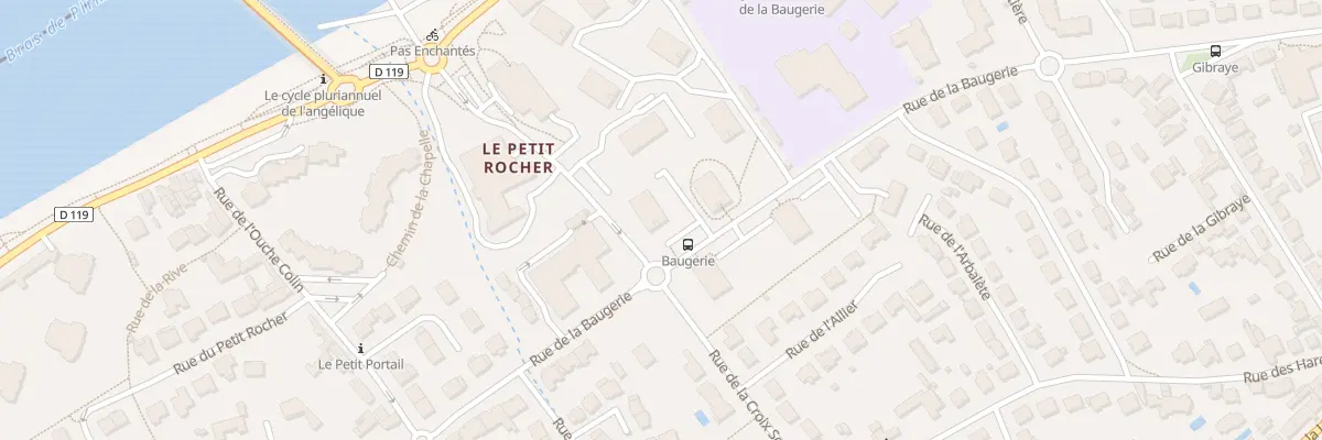 Plan du 27 Rue de la Baugerie à Saint-Sébastien-sur-Loire