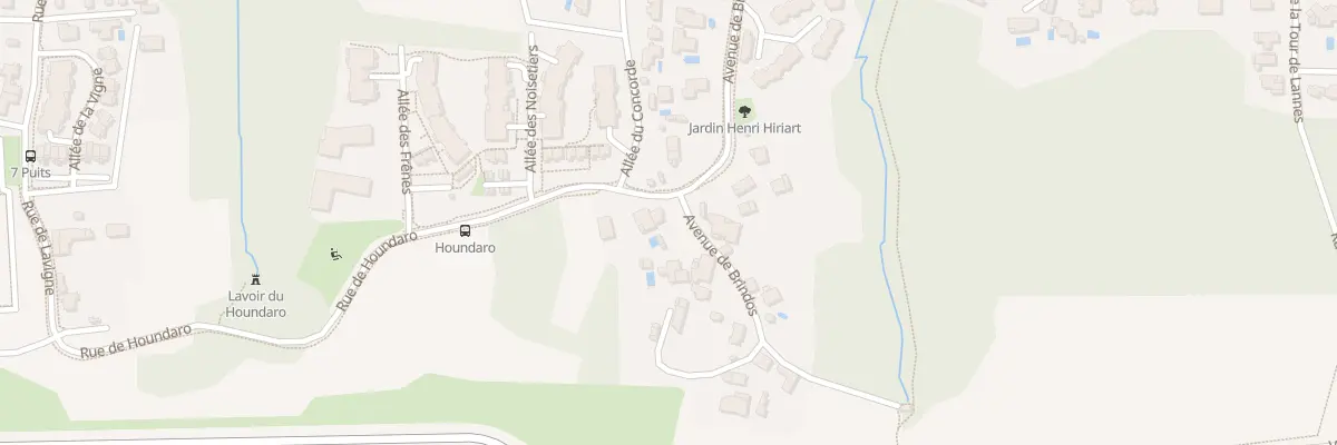 Plan du 90 Av de Brindos à Anglet