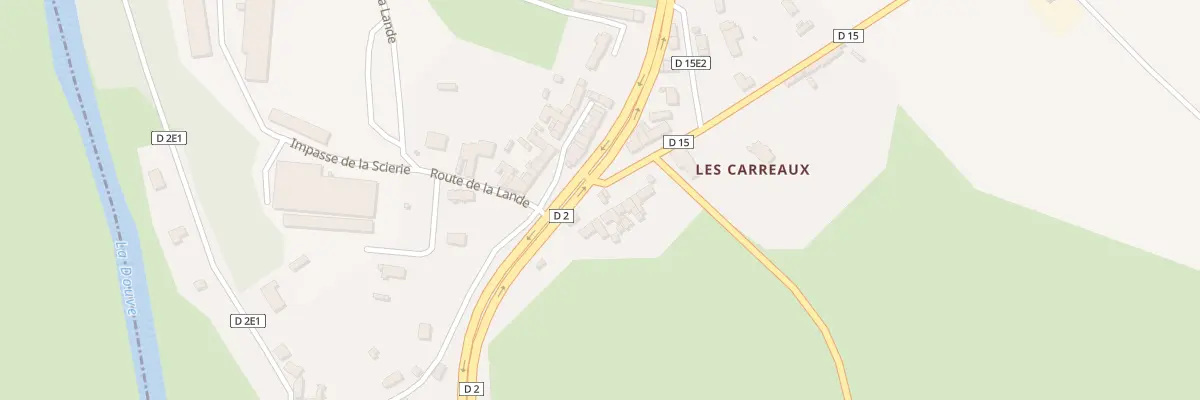 Plan du 1 Le Haut du Mont à Rauville-la-Place