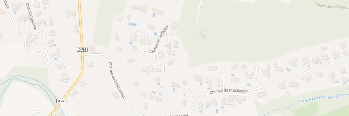Plan du 61 Imp Oihan Ondoan à Arcangues