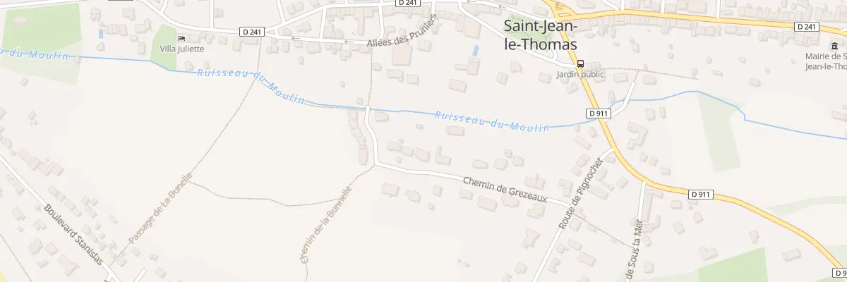 Plan du 13 Che des Grézeaux à Saint-Jean-le-Thomas