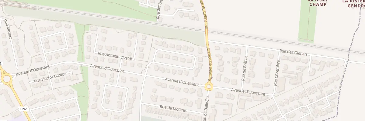 Plan du 4 Rue Frédéric Chopin à Noyal-sur-Vilaine