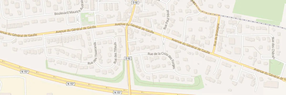 Plan du 5 Rue de la Croix des Forges à Noyal-sur-Vilaine