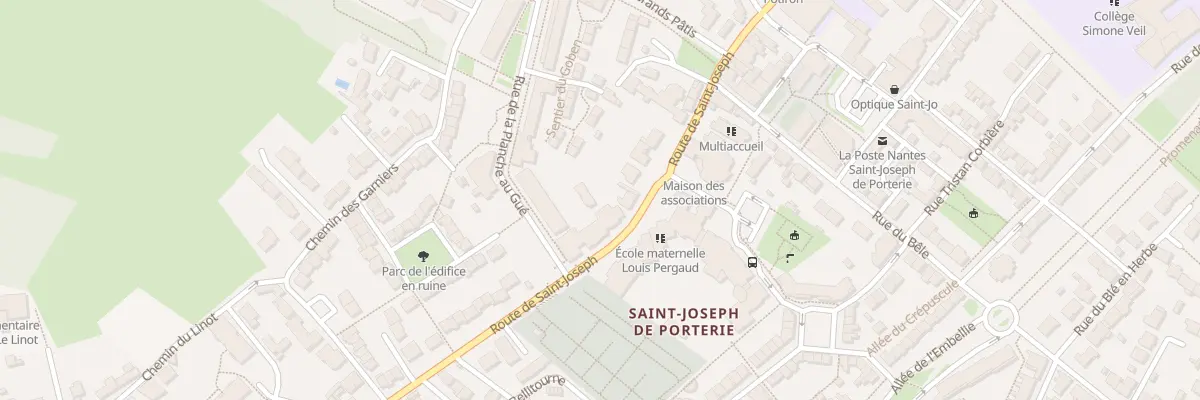 Plan du 463 Rte de Saint Joseph à Nantes