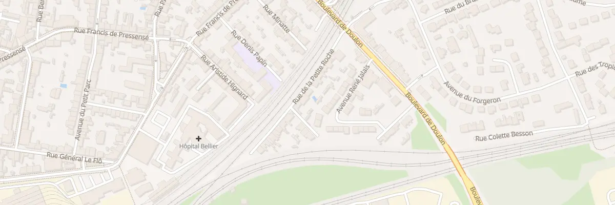 Plan du 8 Rue de la Petite Roche à Nantes