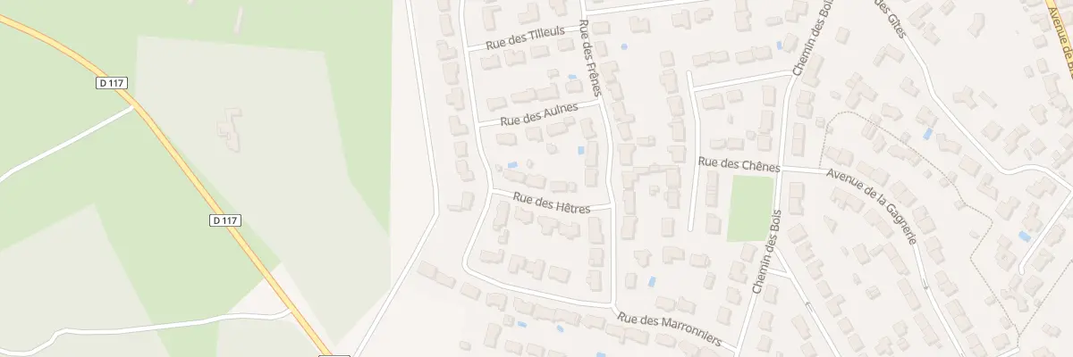 Plan du 3 Rue des Hêtres à Geneston