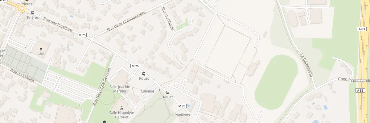 Plan du 23 Rue de l’Oasis aux Sorinières
