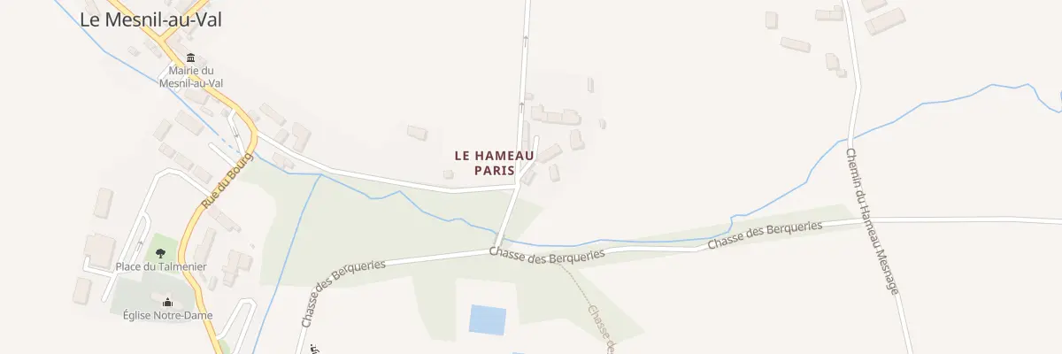 Plan du 24 Hameau Joly au Mesnil-au-Val