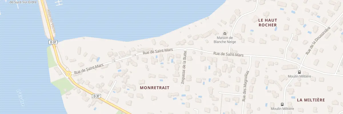 Plan du 304 Rue de Saint-Mars à Sucé-sur-Erdre
