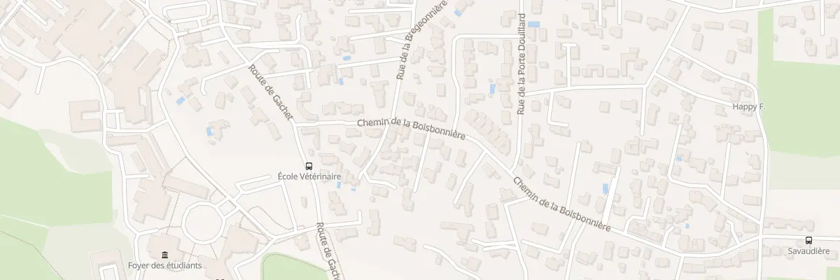 Plan du 14B Che de la Boisbonnière à Nantes