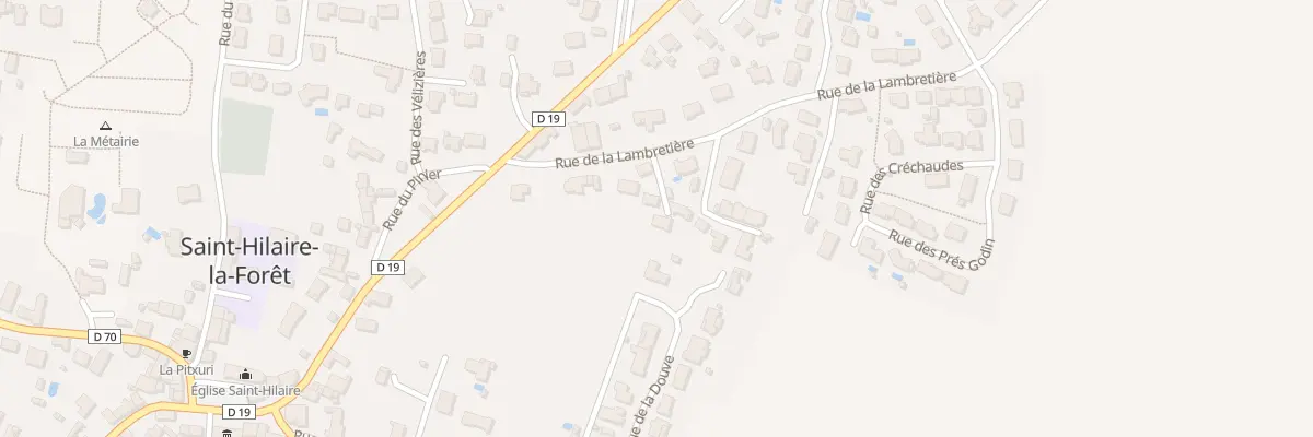 Plan du 11B Rue de la Lambretière à Saint-Hilaire-la-Forêt
