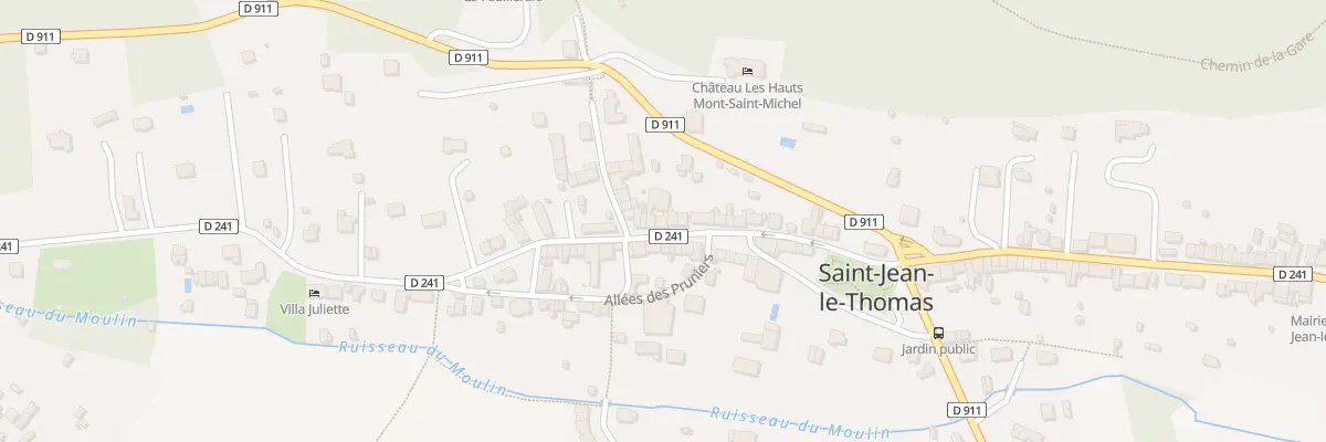 Plan du 31 Rue Pierre le Jaudet à Saint-Jean-le-Thomas