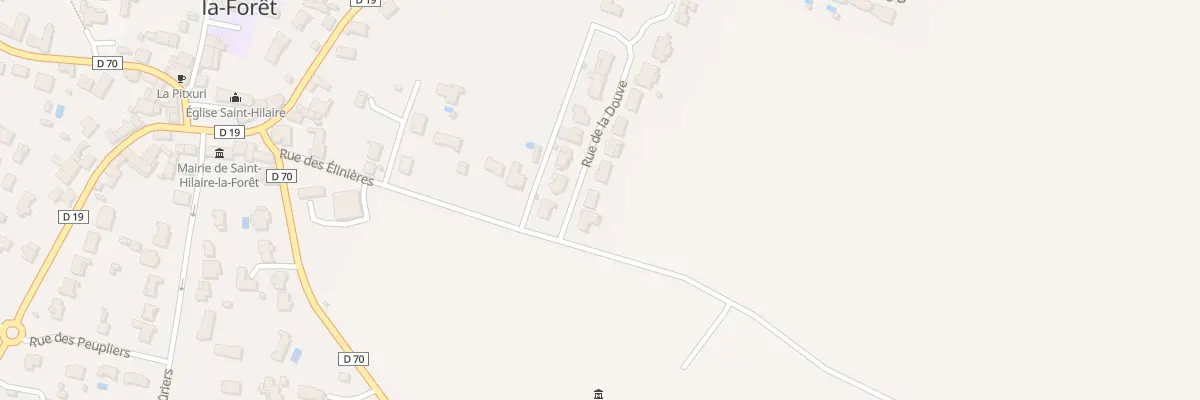 Plan du 4 Rue de la Douve à Saint-Hilaire-la-Forêt