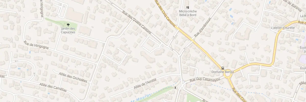 Plan du 39 Rue des Quatre Cantons à Anglet