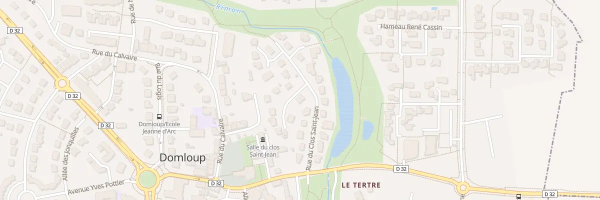 Plan du 11 Rue du Clos Saint-jean à Domloup