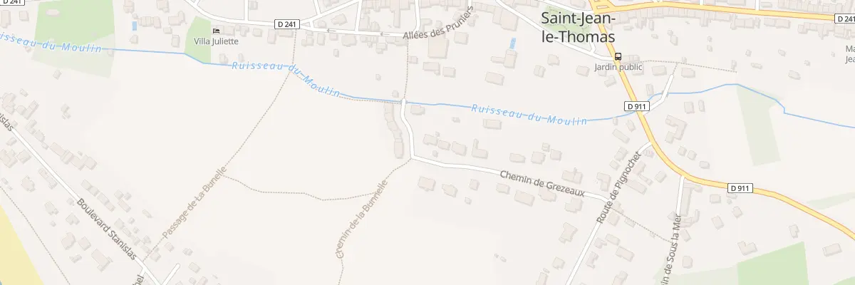 Plan du 21 Che des Grézeaux à Saint-Jean-le-Thomas