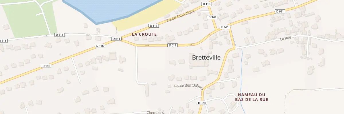 Plan du 9 Rue du Vieux Château à Bretteville