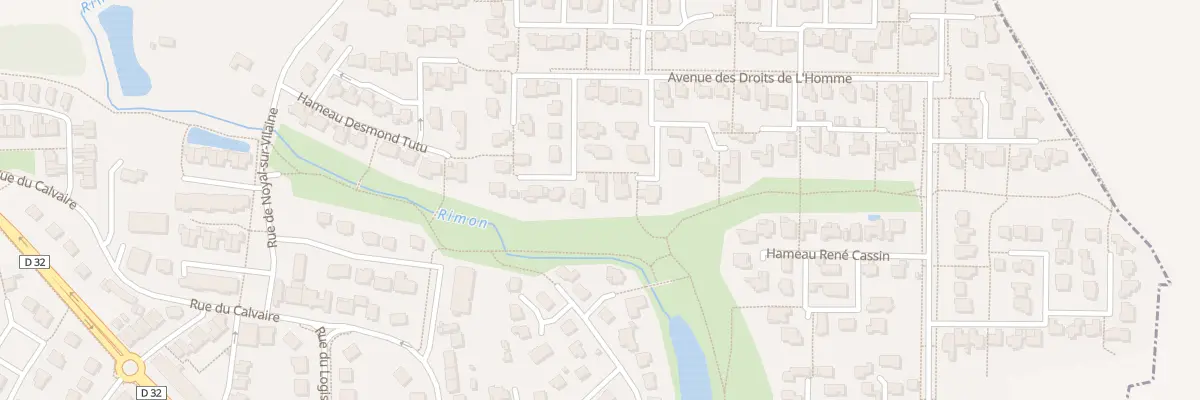 Plan du 11 Ham Aristide Briand à Domloup