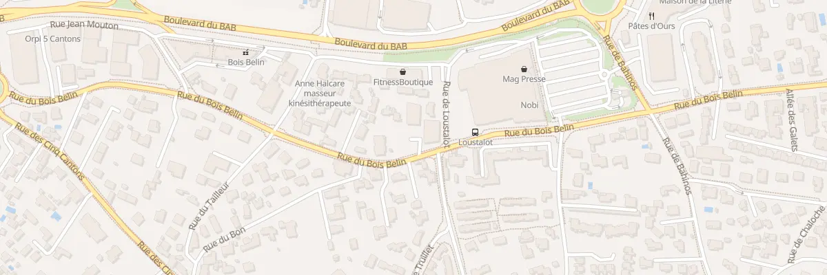 Plan du 31 Rue du Bois Belin à Anglet