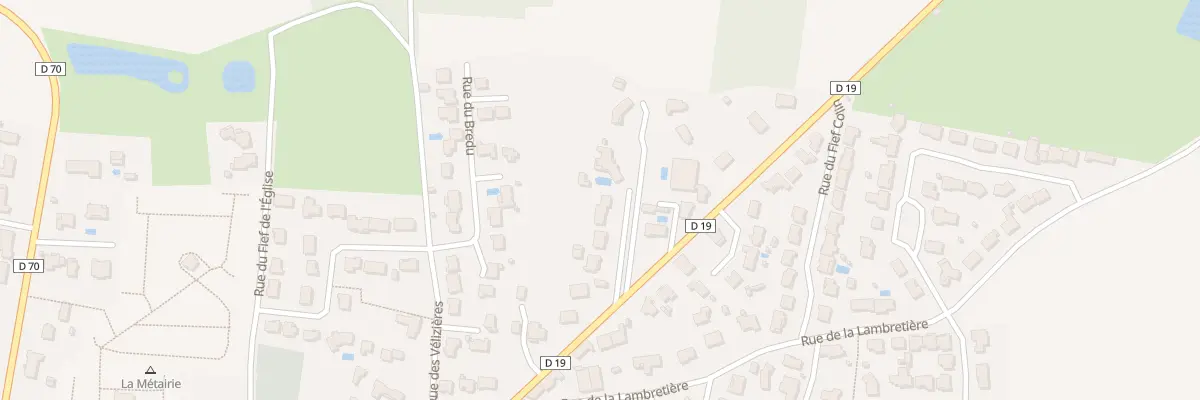 Plan du 5 Imp de Lattre de Tassigny à Saint-Hilaire-la-Forêt