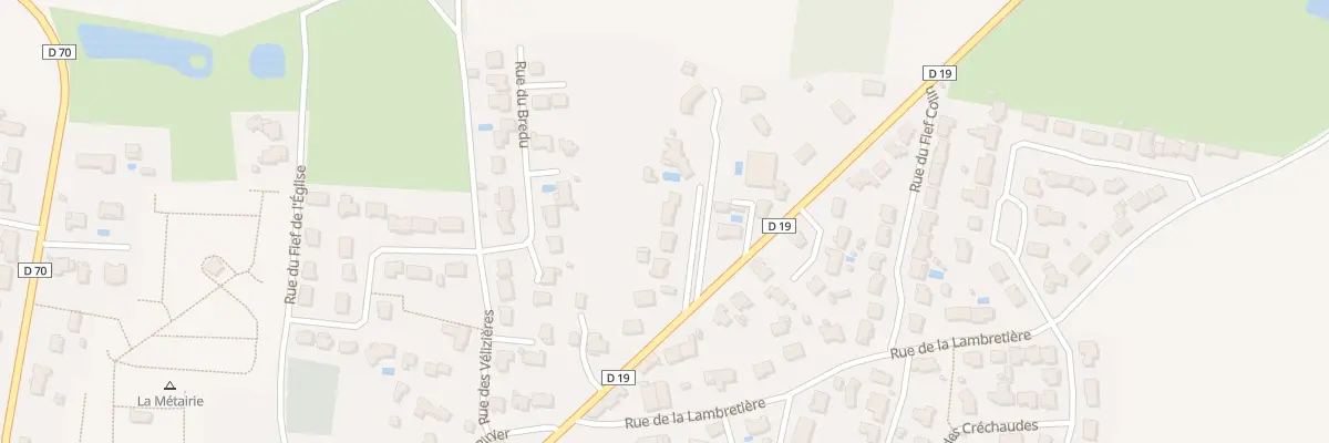 Plan du 3 Imp de Lattre de Tassigny à Saint-Hilaire-la-Forêt