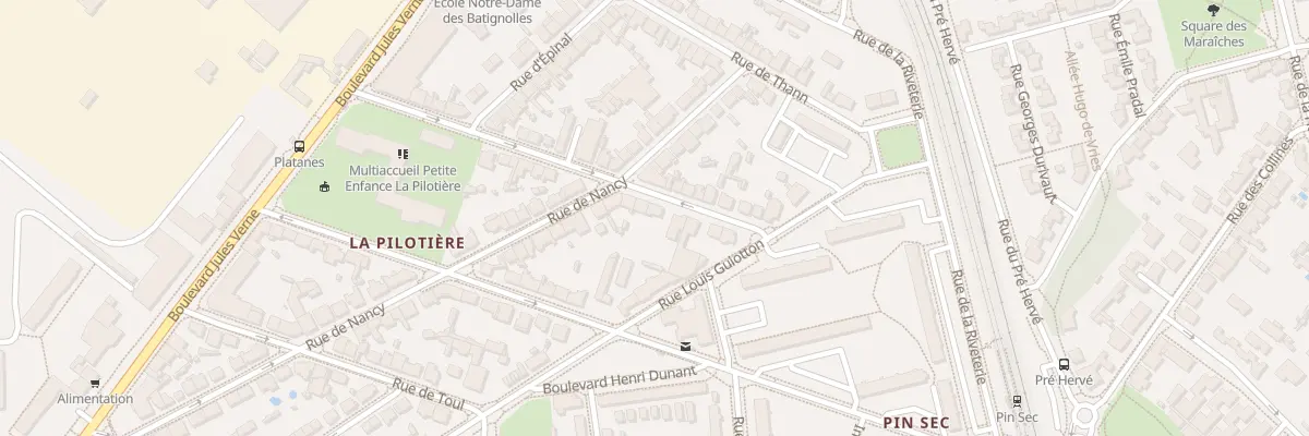 Plan du 9B Rue des Platanes à Nantes