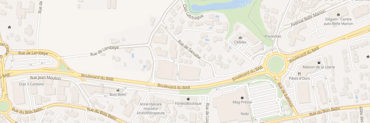 Plan du 3B Rue de Sarnabe à Anglet
