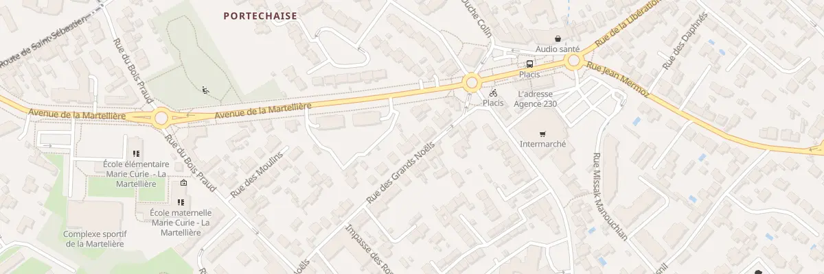 Plan du 10 Rue des Grands Noëls à Saint-Sébastien-sur-Loire