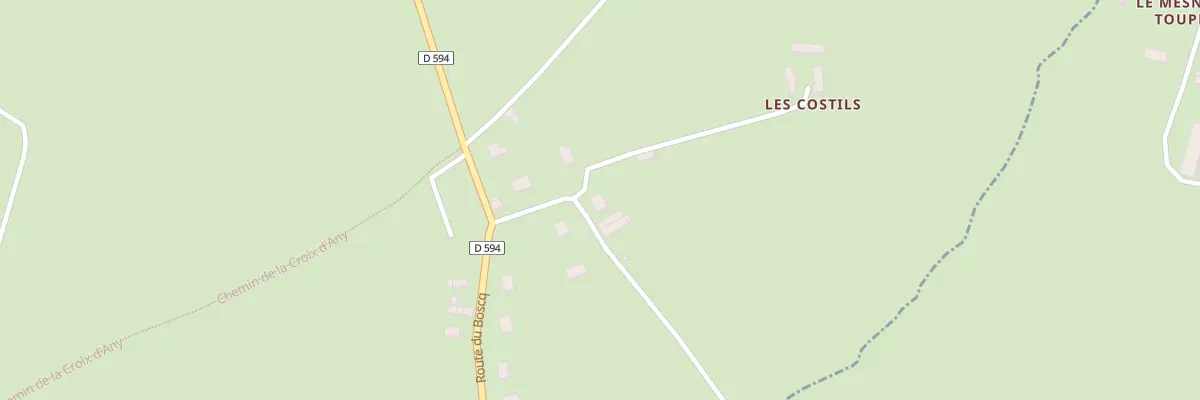 Plan du 5086 Le Boscq à Longueville