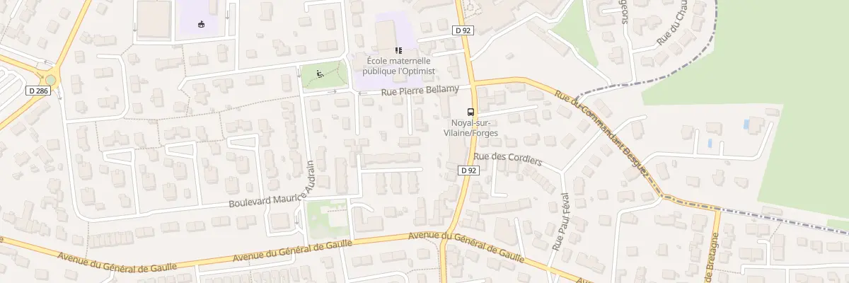 Plan du 18 Rue Pierre Bellamy à Noyal-sur-Vilaine