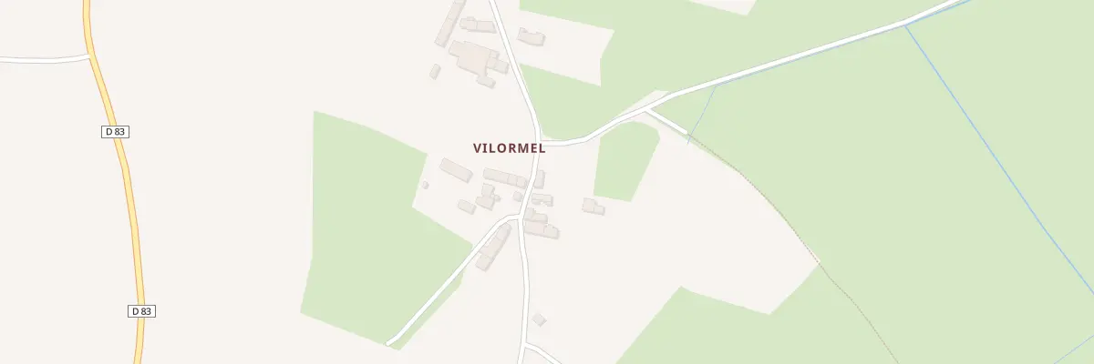 Plan du 8 A Vilormel à Sougeal