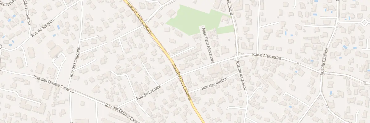 Plan du 50B Rue des Cinq Cantons à Anglet