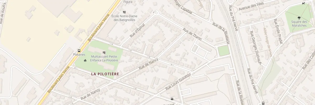 Plan du 47 Rue de Nancy à Nantes