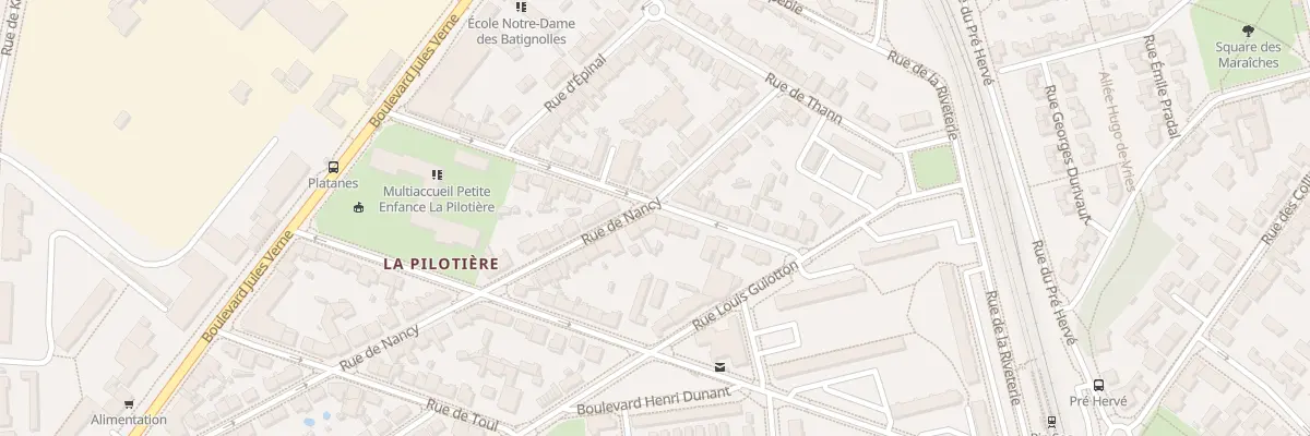 Plan du 64B Rue de Nancy à Nantes