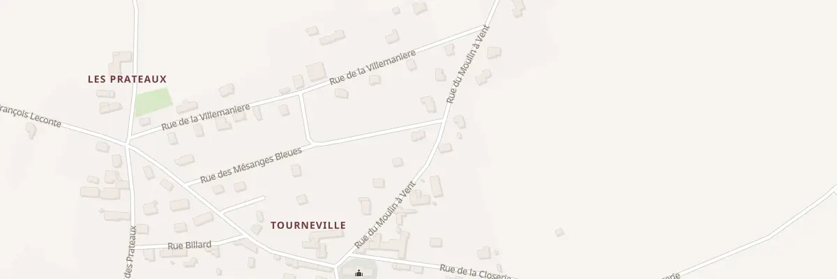 Plan du 150 Rue du Moulin A Vent Annoville à Tourneville-sur-Mer