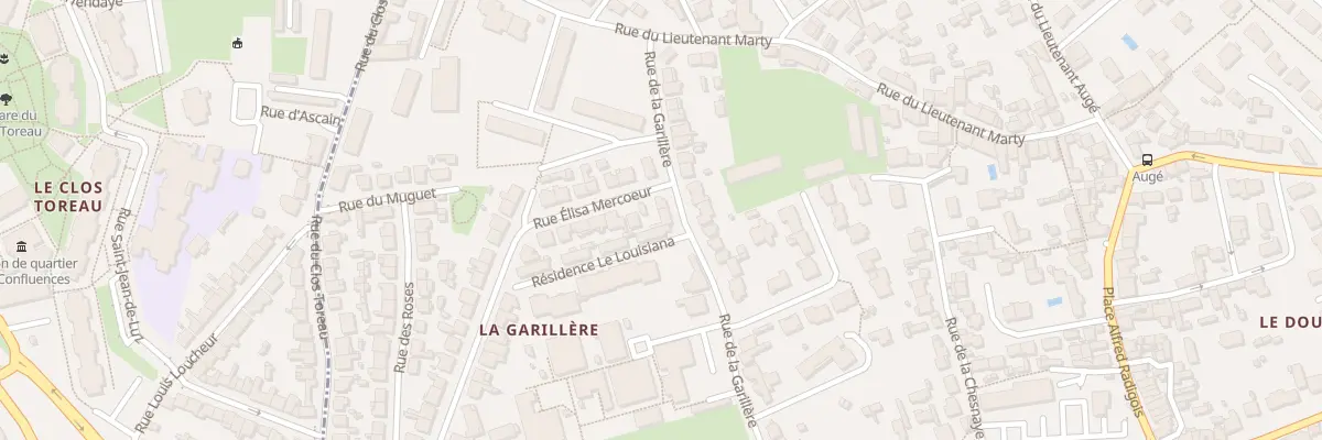 Plan du 16 Rue de la Garillère à Saint-Sébastien-sur-Loire
