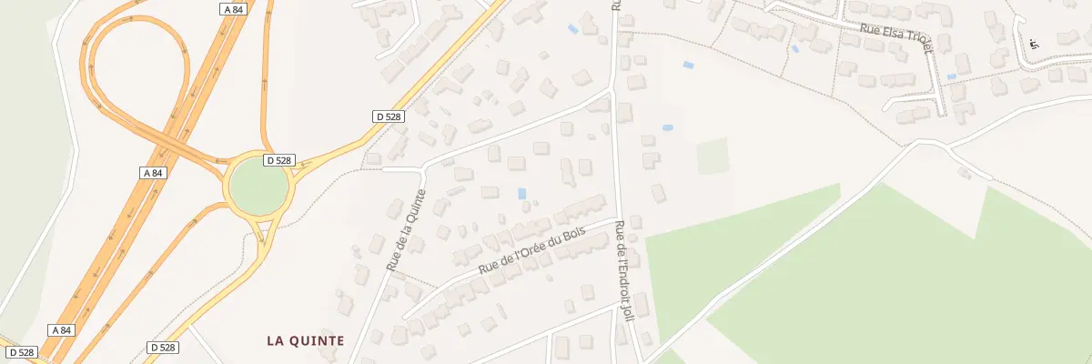 Plan du 3 Rue de la quinte à Liffré