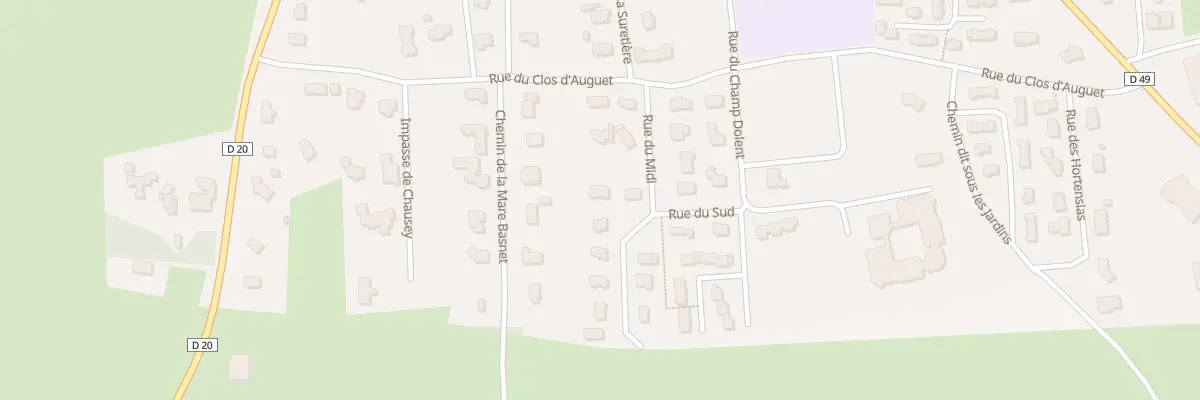Plan du 6 Rue du Midi à Montmartin-sur-Mer