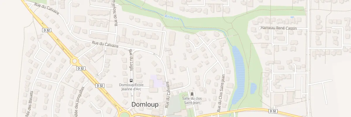 Plan du 18 Rue du Calvaire à Domloup