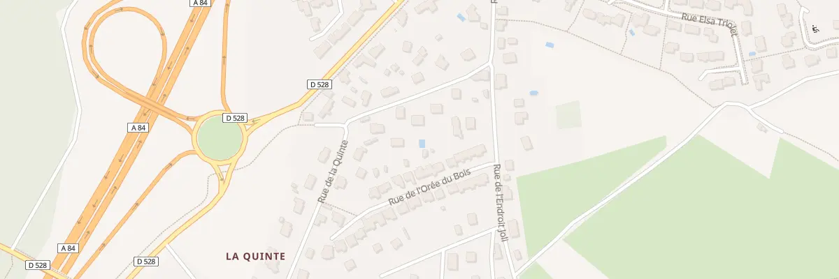 Plan du 5 Rue de la quinte à Liffré