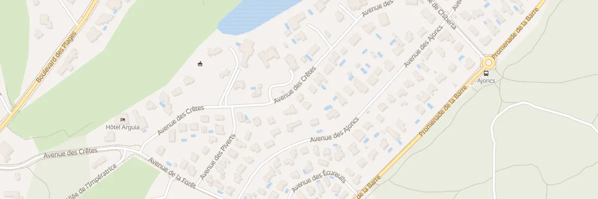 Plan du 32 Av des Crêtes à Anglet