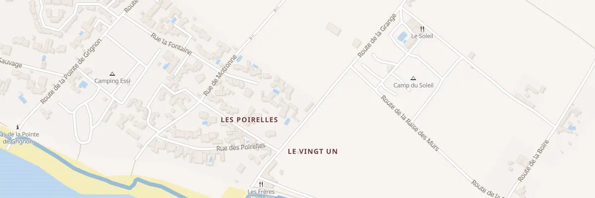 Plan du 52 Rte de la Grange à Ars-en-Ré