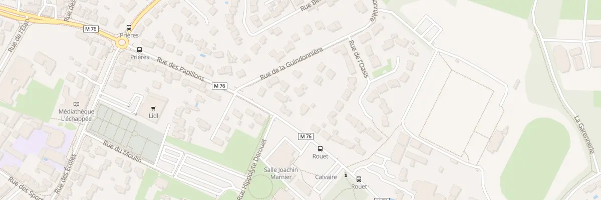 Plan du 21B Rue des Papillons aux Sorinières