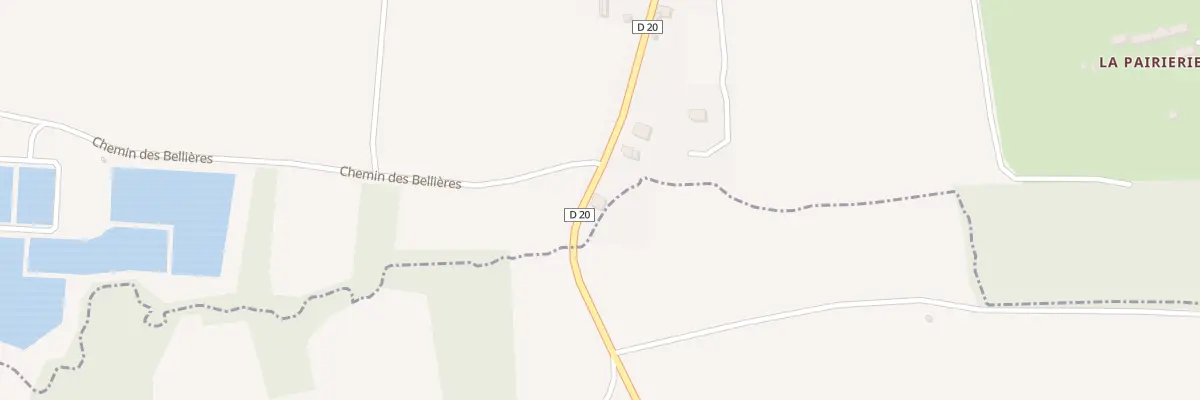 Plan du 9 Rte de Brehal à Bricqueville-sur-Mer