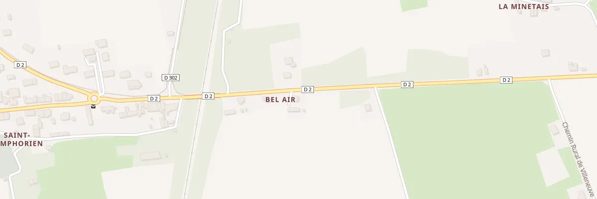 Plan du 6 Bel Air à Abbaretz